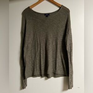 Gap Olive Green Knit Sweater